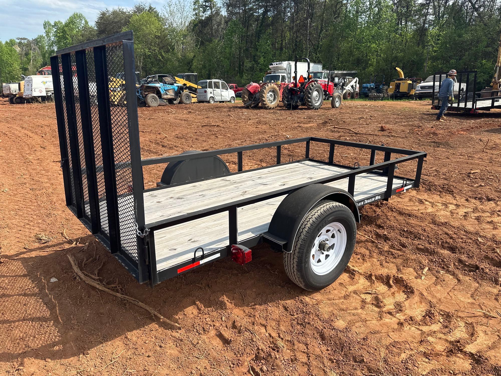 NEW CLAYS 5X10FT EQUIPMENT TRAILER
