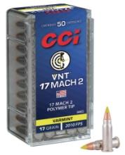 CCI 948CC Varmint Rimfire 17 HM2 17 gr Varmint Tipped 50 Per Box