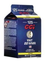 CCI 929CC Varmint 22 WMR 30 gr Varmint Tipped 125 Per Box