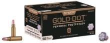Speer 25728GD Gold Dot Personal Protection 5.7x28mm 40 gr Hollow Point HP 50 Per Box