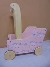 Moover Wooden Baby Doll Stroller