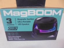 Magboom Magnetic Suction Ultra-Portable LED Wireless Speaker