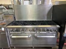 ACE 10 Open Burner Gas Range with Double Oven