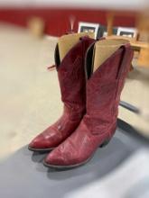 PAIR OF BOOTS --- UNSURE OF SIZE