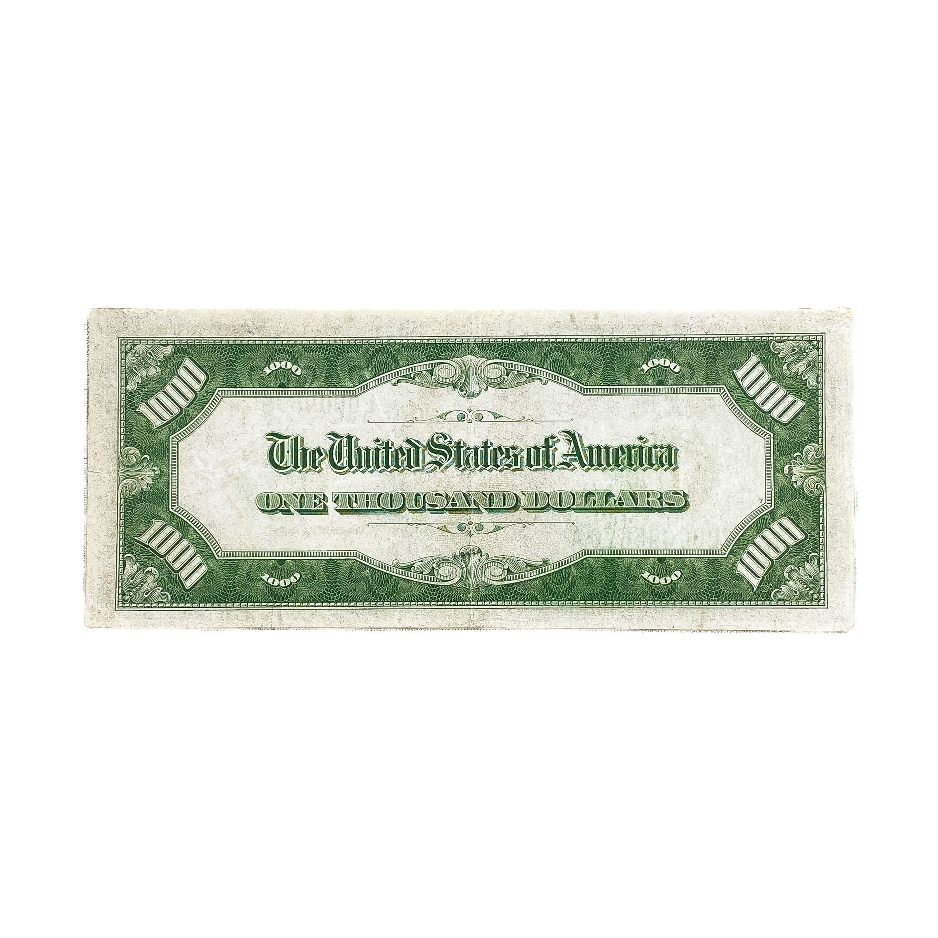1934-A $1,000 FRN SAN FRANCISCO, CA EF