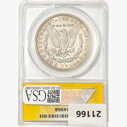 1886-S/S Morgan Silver Dollar ANACS AU55 VAM-2
