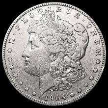 1904-S Morgan Silver Dollar NEARLY UNCIRCULATED