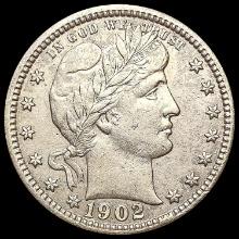 1902 Barber Quarter CLOSELY UNCIRCULATED