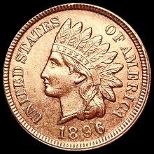 1896 Indian Head Cent GEM BU