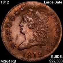 1812 Large Date Classic Head Cent UNCIRCULATED