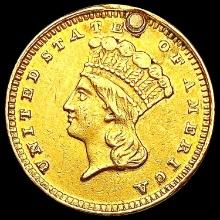 1880 Rare Gold Dollar NEARLY UNCIRCULATED