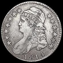 1814 Capped Bust Half Dollar NEARLY UNCIRCULATED
