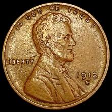 1912-S Wheat Cent NEARLY UNCIRCULATED