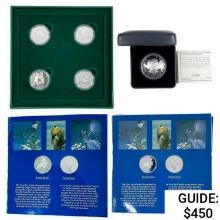 1995-2021 Canadian Mint Sets ( 9 Coins)