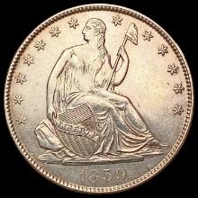 1859-O Seated Liberty Half Dollar UNCIRCULATED