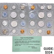1960 1960 Sm. Dt. US Proof Sets [20 Coins]