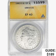 1883-S Morgan Silver Dollar ANACS EF40