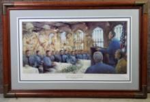 Paul Steucke 1993 Duty Honor Country West Point Print, Custom Framed, LE Signed And Numbered