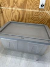 Project Source 27 Gallon Storage Lidded Tote (Local Pick Up Only)
