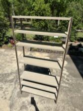 Large Heavy Duty 7 Shelf Metal Storage Rack (Local Pick Up Only)