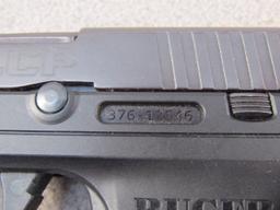 handgun: RUGER Model LCP, Semi-Auto Pistol, .380, 6 shot, 2.5" barrel, S#376-12546