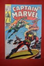 CAPTAIN MARVEL #9 | BETWEEN HAMMER AND ANVIL! | CLASSIC GENE COLAN - 1968