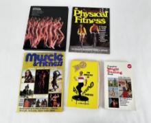 Group Of Vintage Exercise Books