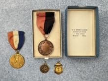 Huntington School Massachusetts Medals