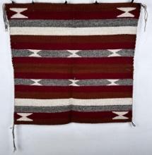 Navajo Indian Saddle Blanket Rug Ganado