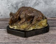 Noah Beery Jr Buffalo Bronze