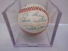 PETE ROSE SIGNED AUTO INSCRIBED BASEBALL