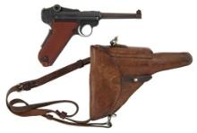 **WW2 Japanese Nambu Type 14 Pistol with Holster