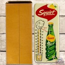 NOS Enjoy Squirt Emb. SS Tin Thermometer w/ Bottle & Box