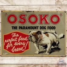 Osoko The Paramount Dog Good Emb. SS Tin Sign w/ Bulldog