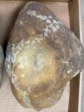 2 Large Stone Mortars, Longest is 12", Found in Burlington Co., NJ, Pick Up Only