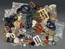 Misc. Buttons, Buckles, Beads and More