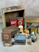 Misc. Tobacco Tins and More