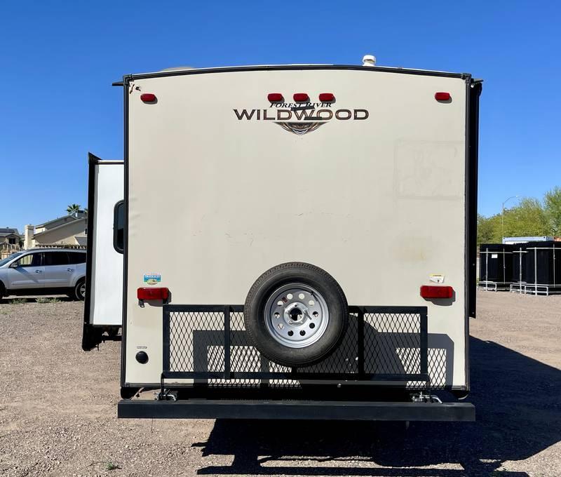 2018 Forest River WildWood T27RBK Travel Trailer with Slide Out