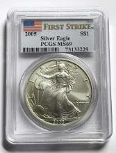 2006 American Silver Eagle PCGS MS69