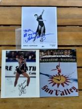 LOT OF AUTOGRAPHED IMAGES