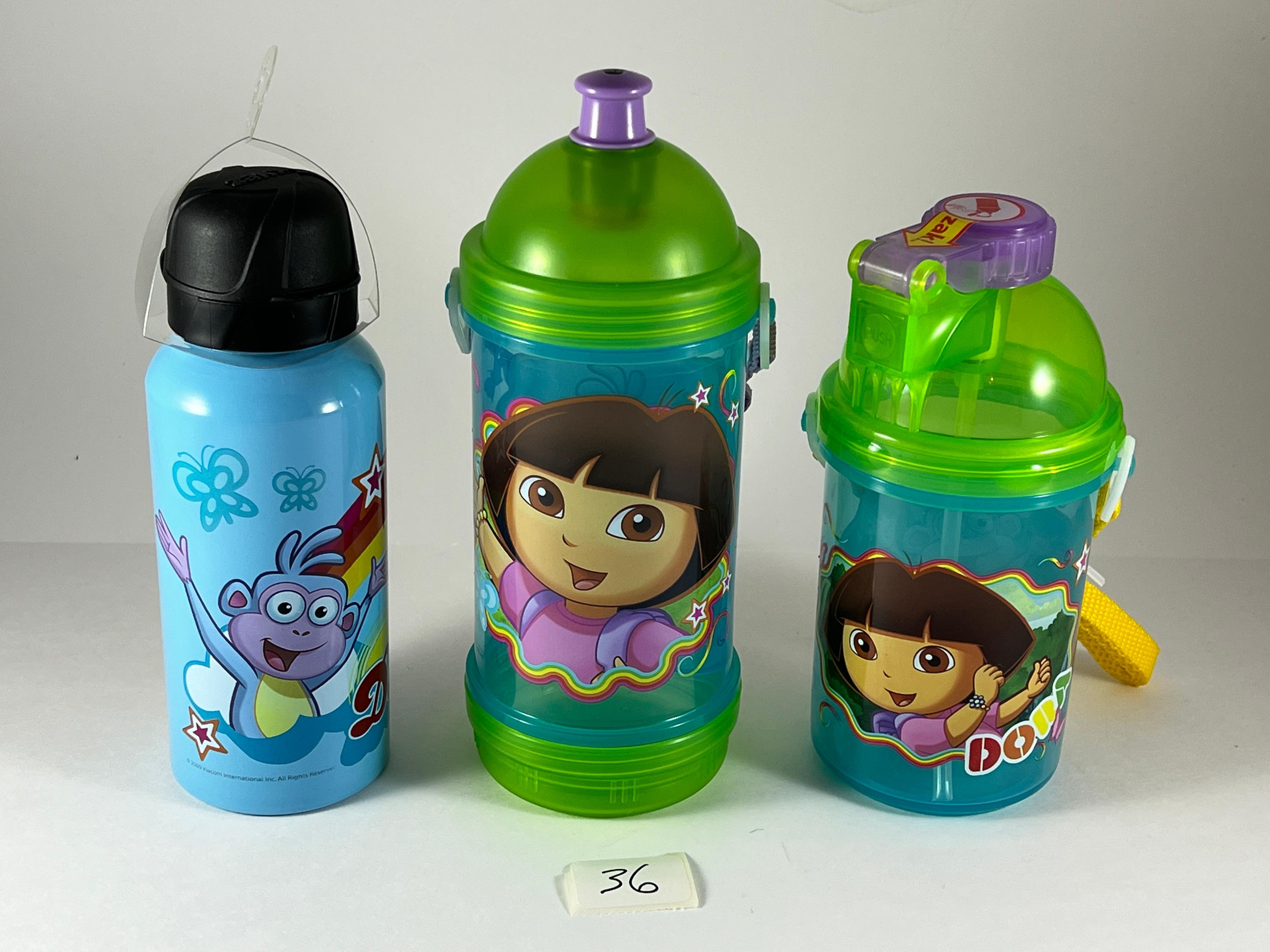 Dora drink cups and bottle