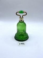 green hand bell avon bottle