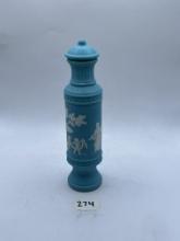 blue artistic avon bottle