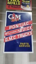 Gm Products Metal Sign