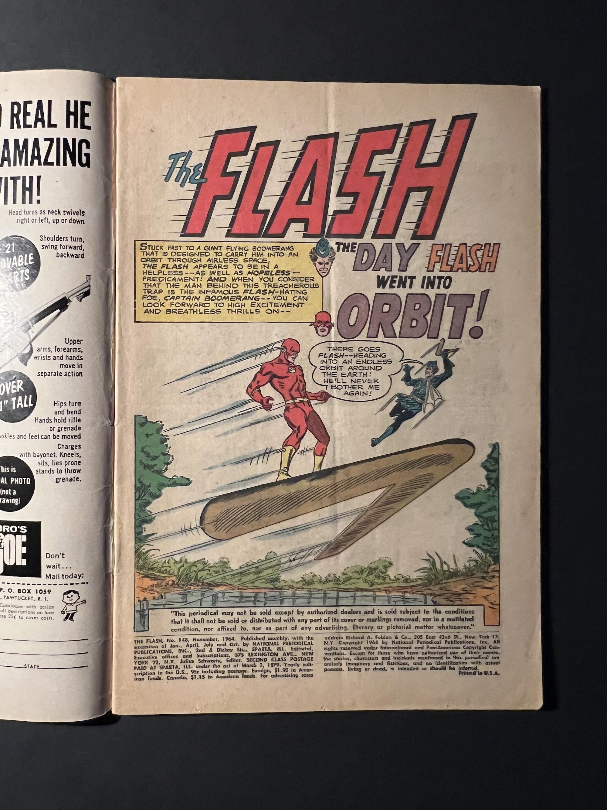 The Flash #148 DC Comic Book