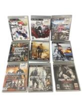 PS3 Video Game Collection Lot