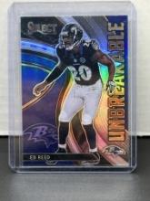 Ed Reed 2020 Panini Select Unbreakable Silver Prizm Insert Parallel #U15