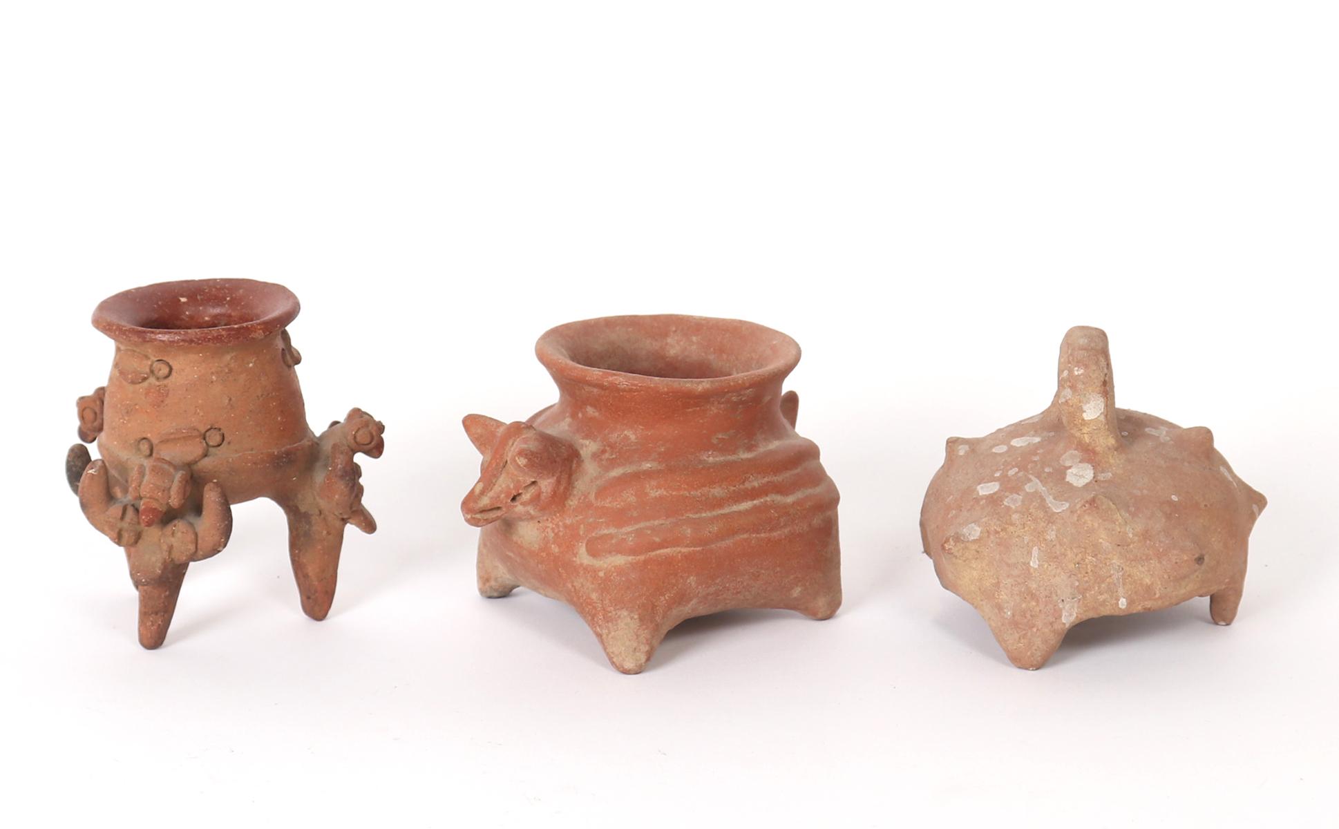Group of Pre-Colombian Ceramics