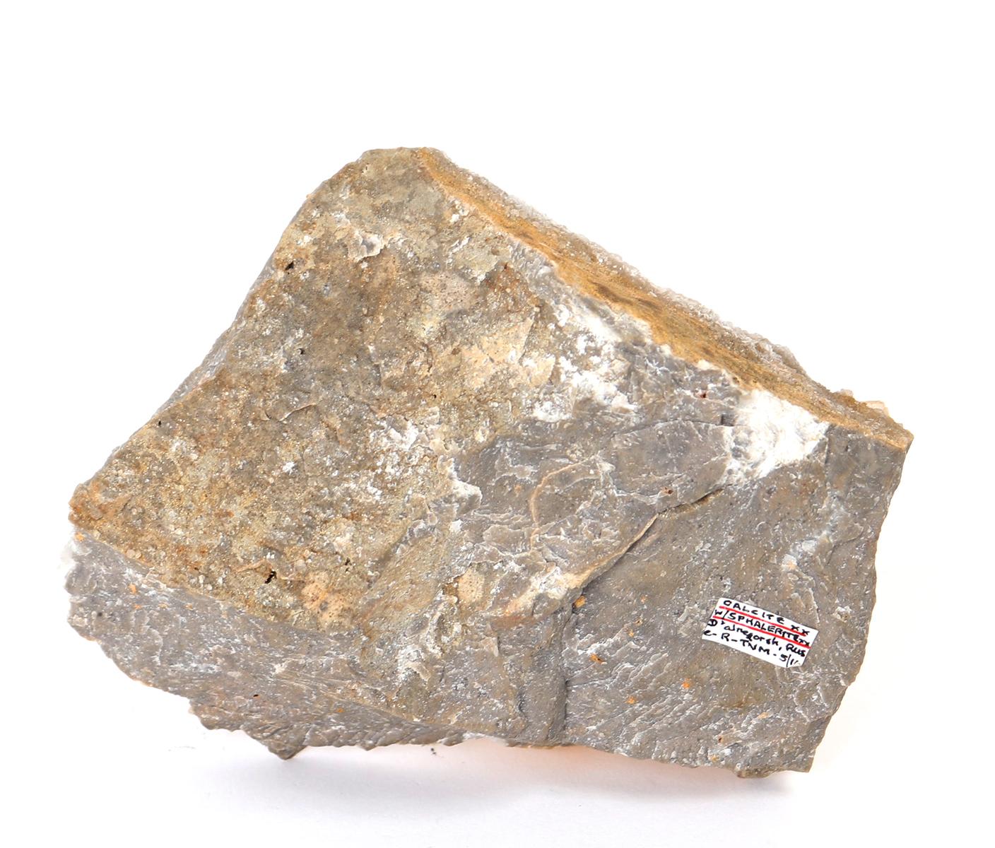 Calcite with Sphalerite