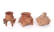 Group of Pre-Colombian Ceramics